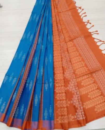 SOFT SILK SAREE WITH BLOUSE